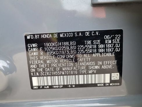 Used 2023 Honda HR-V Sport image 25