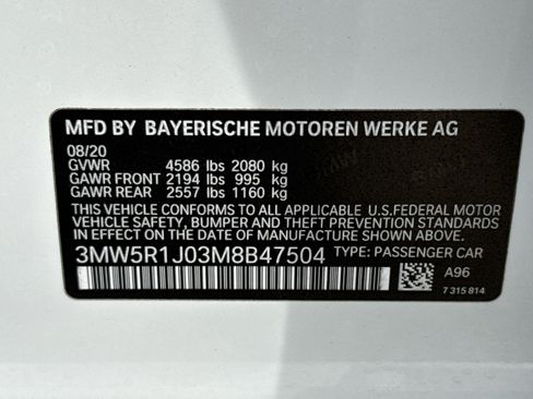 Used 2021 BMW 330i Sedan RWD image 30