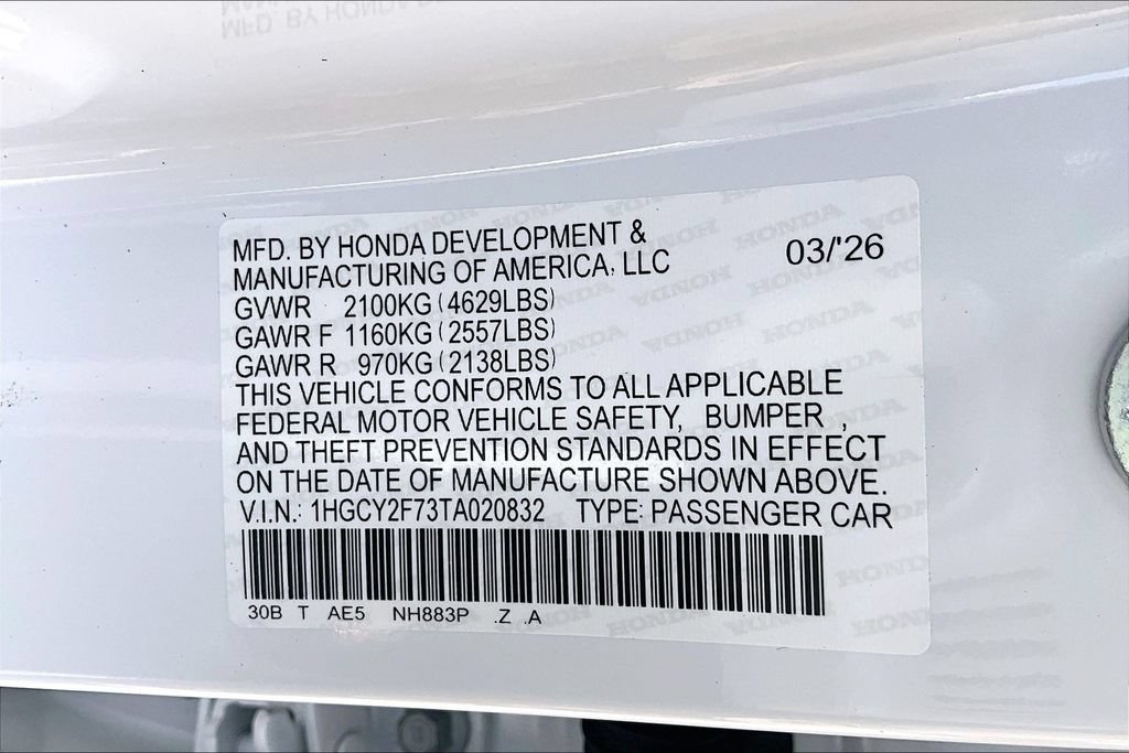 Certified 2026 Honda Accord Sport image 19
