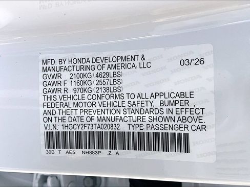 Used 2026 Honda Accord Sport image 19