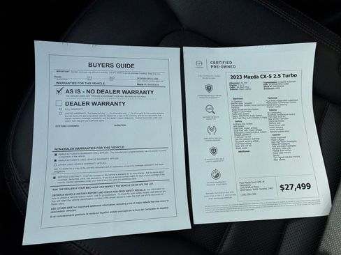 Certified 2023 MAZDA CX-5 AWD 2.5 Turbo image 36