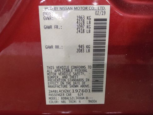 Used 2019 Nissan Altima 2.5 SR FWD image 33