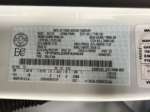 Used 2024 Ford F150 XLT w/ Equipment Group 302A MID image 25