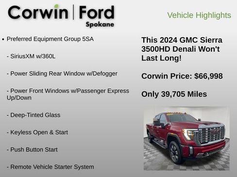 Used 2024 GMC Sierra 3500 Denali image 6