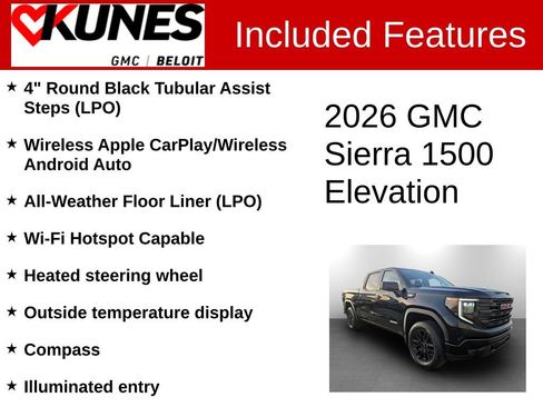 New 2026 GMC Sierra 1500 Elevation w/ Elevation Select Package image 3