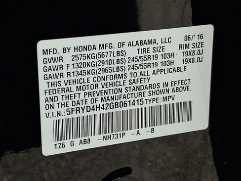 Used 2016 Acura MDX SH-AWD w/ Technology Package image 28