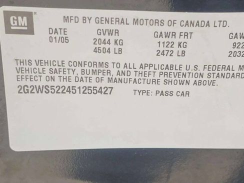 Used 2005 Pontiac Grand Prix GT w/ Leather Trim Package FWD image 11