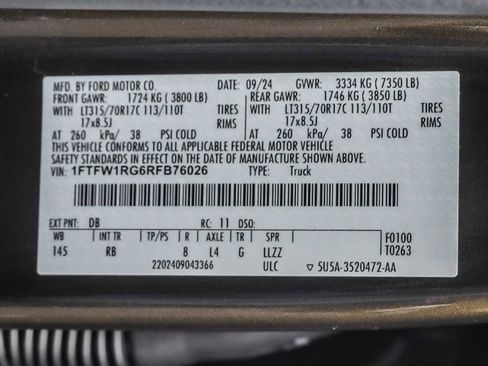 Used 2024 Ford F150 Raptor AWD/4WD image 30