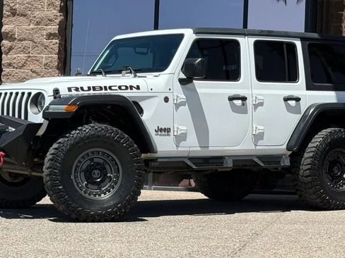 Used 2018 Jeep Wrangler Unlimited Rubicon w/ LED Lighting Group image 3