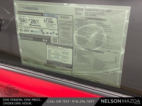 New 2026 MAZDA CX-90 Plug-In Hybrid w/ Preferred image 17
