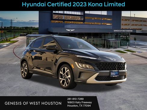 Certified 2023 Hyundai Kona Limited w/ Cargo Package AWD/4WD image 1