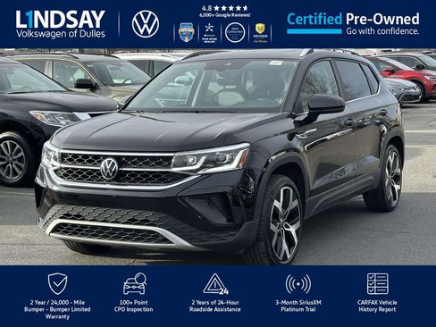 Certified 2023 Volkswagen Taos SEL image 4