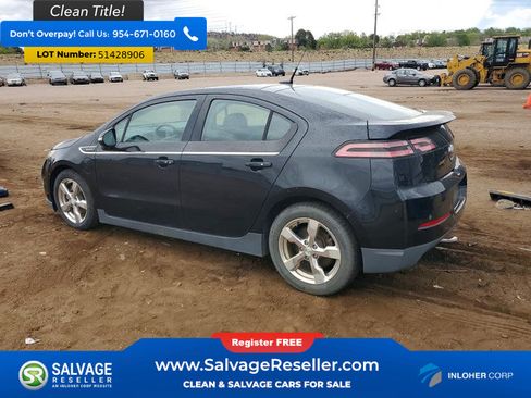 Used 2012 Chevrolet Volt Premium w/ Premium Trim Package FWD image 3