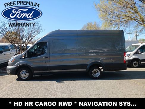 Used 2022 Ford Transit 350 148 High Roof Extended DRW RWD image 2
