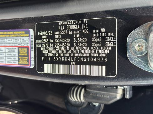 Used 2022 Kia Sorento SX FWD image 44
