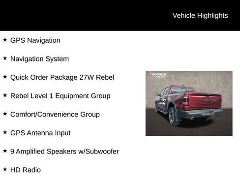 Used 2023 RAM 1500 Rebel w/ Rebel Level 1 Equipment Group image 2