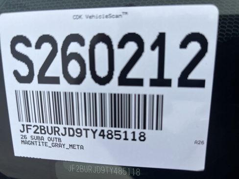 New 2026 Subaru Outback Touring XT image 5