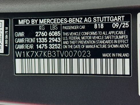 New 2026 Mercedes-Benz AMG GT 63 S image 23