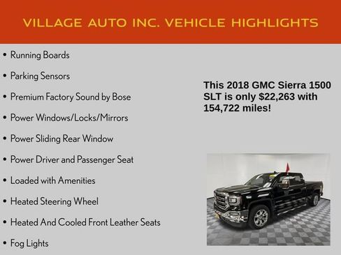 Used 2018 GMC Sierra 1500 SLT AWD/4WD image 14