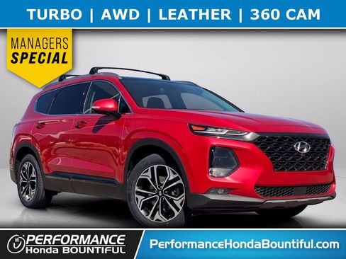 Used 2020 Hyundai Santa Fe Limited AWD/4WD image 1