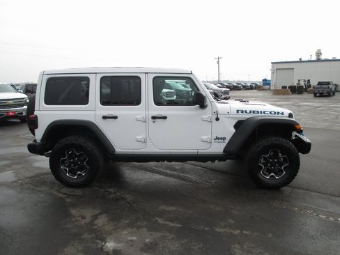 Used 2021 Jeep Wrangler Unlimited Rubicon 4xe w/ Steel Bumper Group image 5