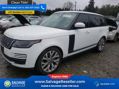 Used 2020 Land Rover Range Rover HSE AWD/4WD image 1