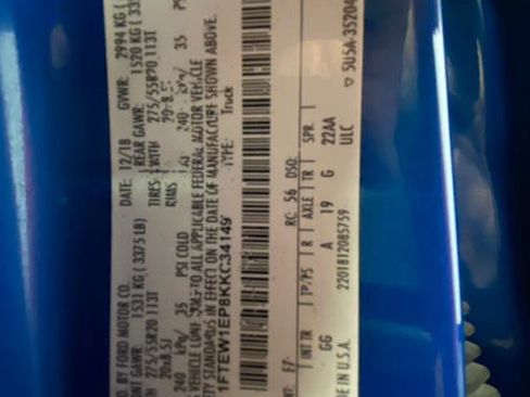 Used 2019 Ford F150 XL w/ Equipment Group 101A Mid image 51