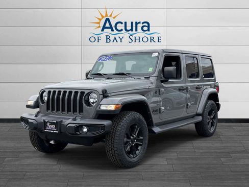 Used 2021 Jeep Wrangler Unlimited Sahara image 1