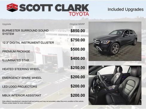 Used 2021 Mercedes-Benz GLC 300 4MATIC w/ Premium Package image 4