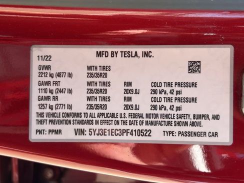 Used 2023 Tesla Model 3 Performance image 28