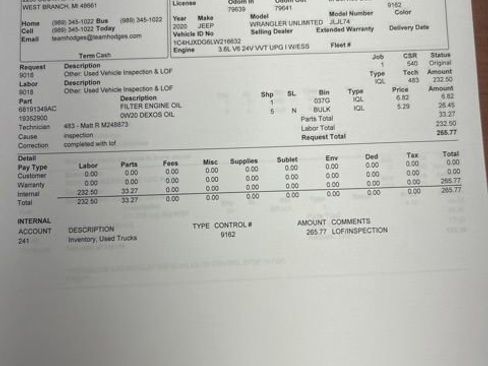 Used 2020 Jeep Wrangler Unlimited Sport image 39