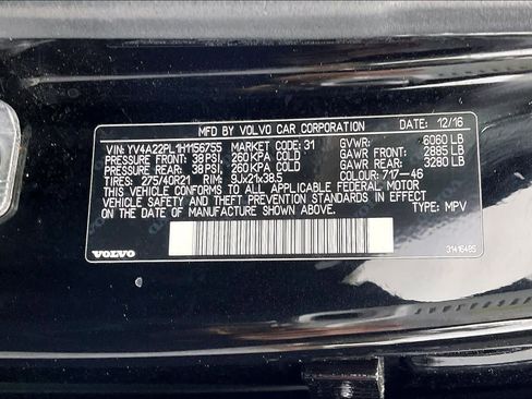 Used 2017 Volvo XC90 T6 Inscription w/ Vision Package image 35