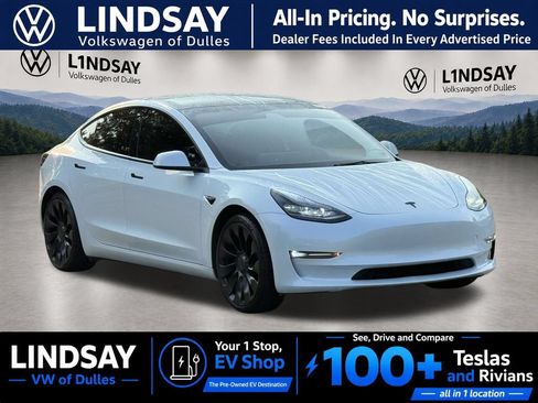 Used 2023 Tesla Model 3 Performance AWD/4WD image 1