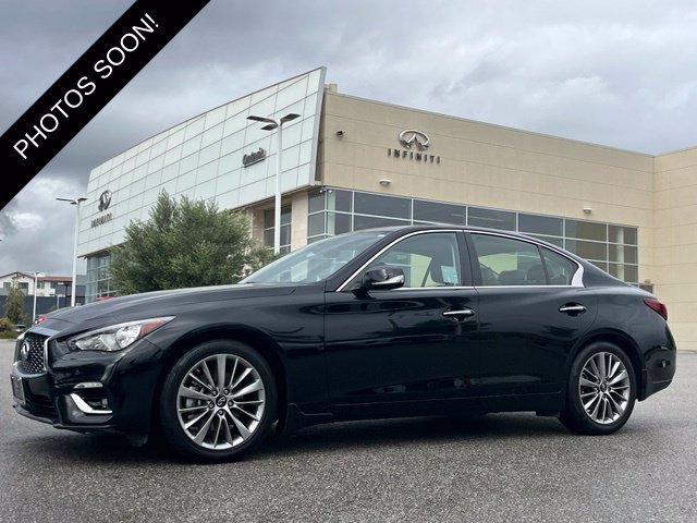 Certified 2023 INFINITI Q50 Luxe w/ Cargo Package RWD image 2