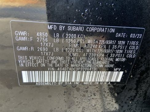 Used 2023 Subaru Outback Premium AWD/4WD image 33
