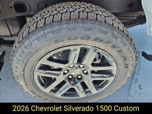 New 2026 Chevrolet Silverado 1500 Custom w/ Turbomax Blackout Package AWD/4WD image 8