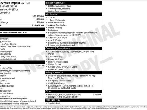 Used 2008 Chevrolet Impala LS image 5