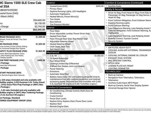New 2026 GMC Sierra 1500 SLE w/ X31 Off-Road Package image 4