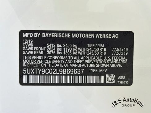 Used 2020 BMW X3 M40i w/ Executive Package AWD/4WD image 39