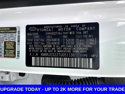 New 2026 Hyundai Palisade XRT Pro AWD/4WD image 18