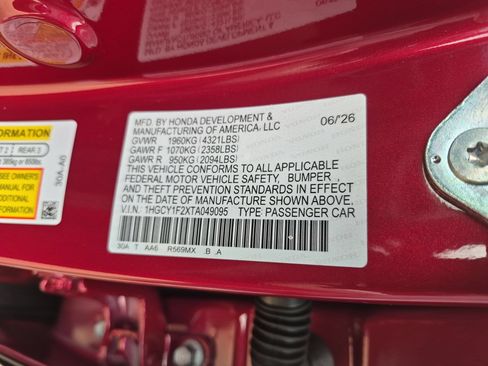 Used 2026 Honda Accord LX image 33