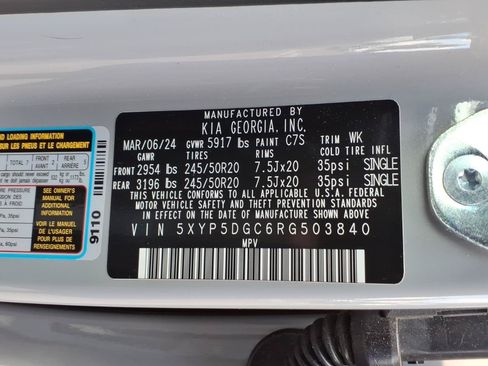 Used 2024 Kia Telluride SX Prestige X-Line AWD/4WD image 34