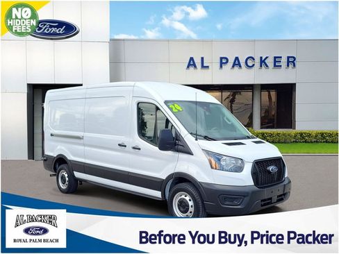 Certified 2024 Ford Transit 250 148 Medium Roof w/ Load Area Protection Package RWD image 1