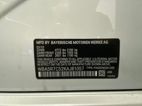 Used 2019 BMW 330i xDrive Sedan w/ Convenience Package AWD/4WD image 55