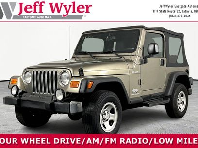 Used 2003 Jeep Wrangler Sport