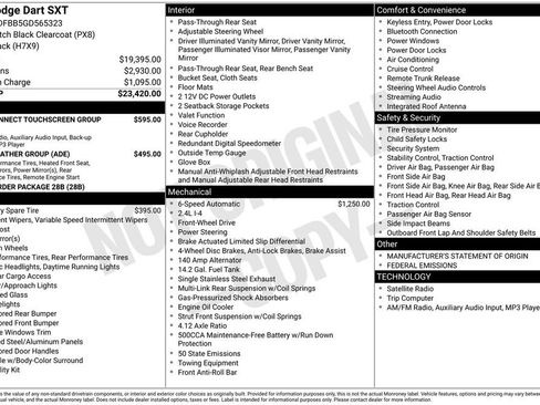 Used 2016 Dodge Dart SXT image 2