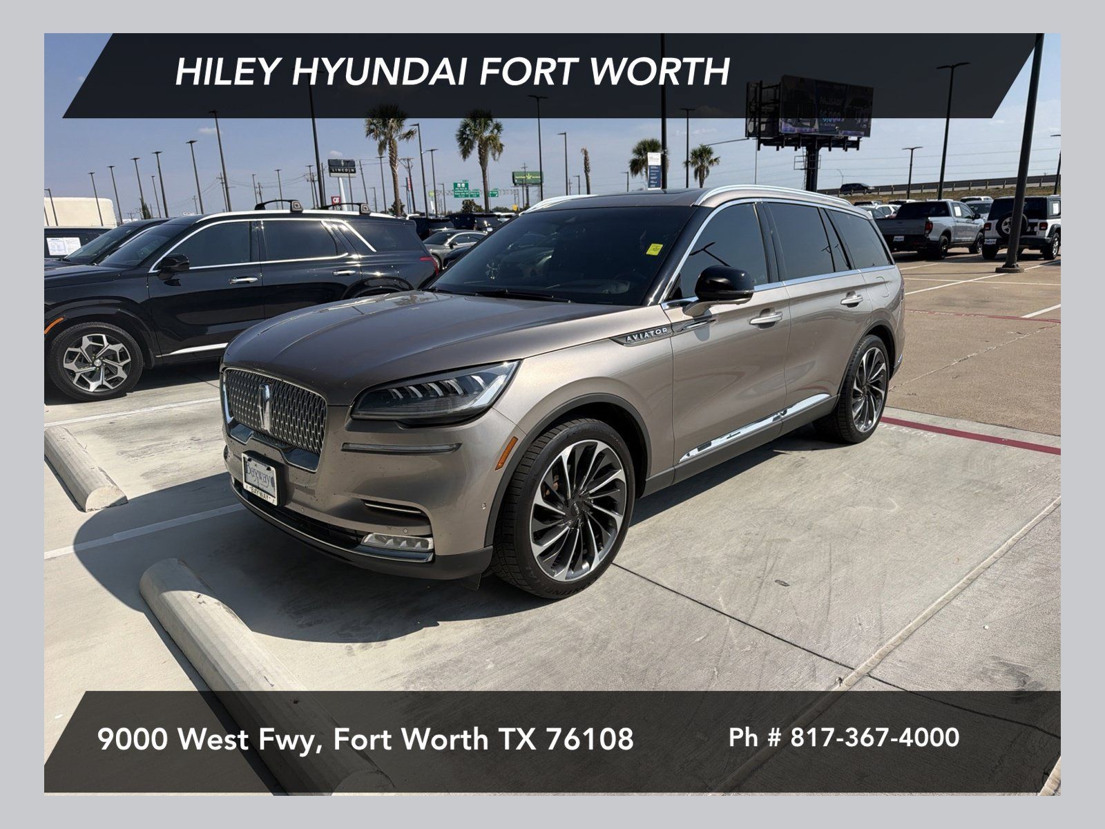 Used 2021 Lincoln Aviator Reserve w/ Equipment Group 201A RWD image 1