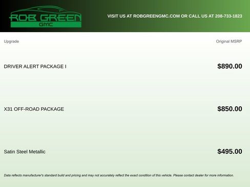 Used 2020 GMC Sierra 1500 SLT w/ Driver Alert Package I image 5