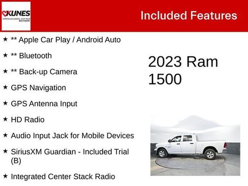 Used 2023 RAM 1500 Classic SLT w/ Trailer & Traction Group image 3