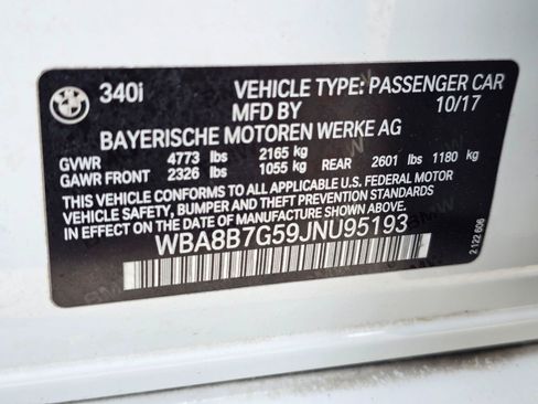 Used 2018 BMW 340i xDrive Sedan AWD/4WD image 31